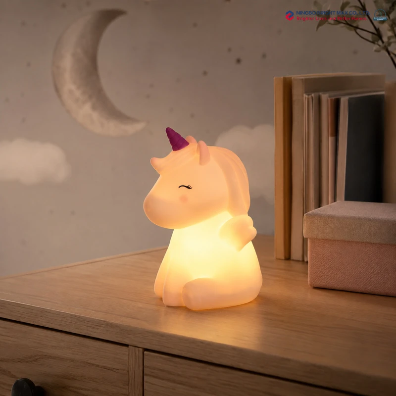 Unicorn LED naktinė lemputė